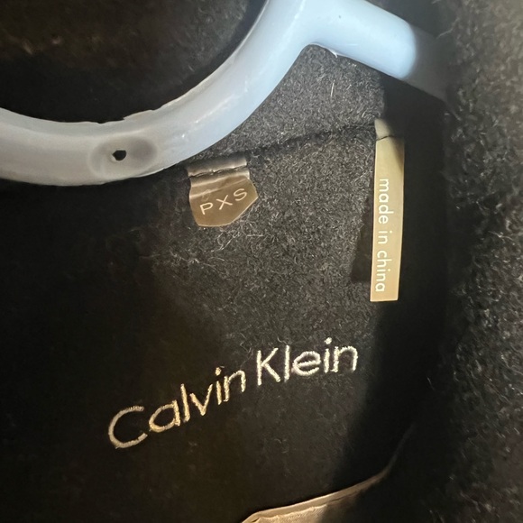 Calvin Klein wool coat, size XSP - Picture 4 of 9